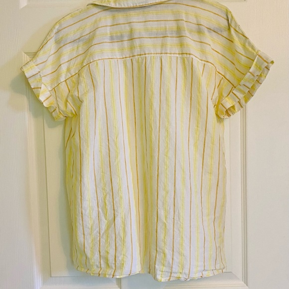 Linen, short sleeve top - Picture 5 of 5